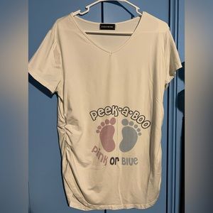 Gender Reveal Maternity Shirt